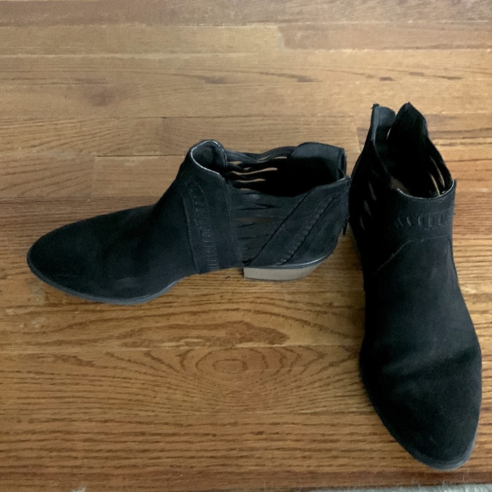 Black booties